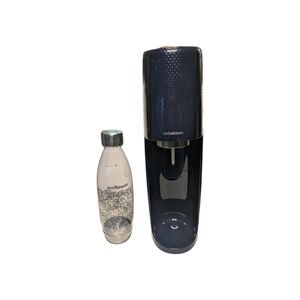 SodaStream Fizzi Sparkling Soda Maker Starter Pack w/Rare Bottle + Co2 Cylinder